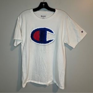 Champion Mens short sleeve logo tshirt M